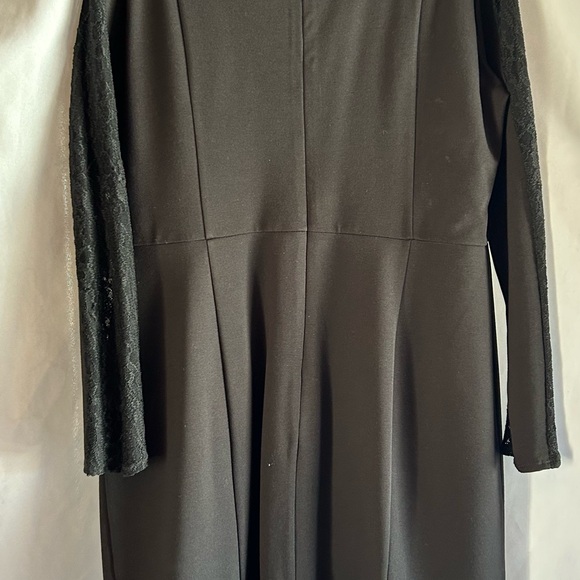 Rachel Roy Women's 'Show Your Love' Long Sleeve Lace. Dress, Black, XL - Picture 3 of 11